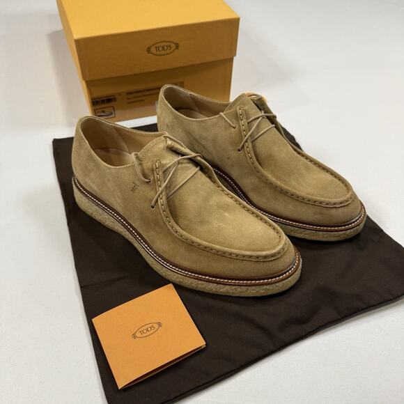 Tod’s Tan Suede Desert Boots Size 7.5UK/9US Brand New In Box MSRP $925 main image 8